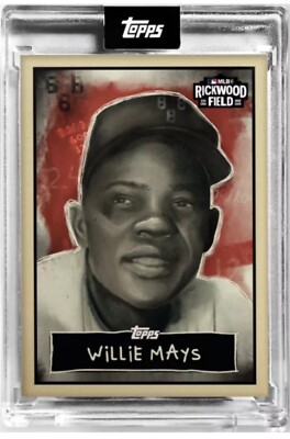 Willie Mays 2024 TOPPS MLB Rickwood Field Negro League Collection