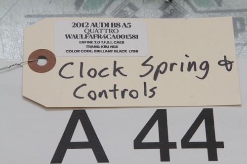 08-12 AUDI A5 B8 STEERING WHEEL COMBINATION SWITCH OEM - Picture 2 of 24