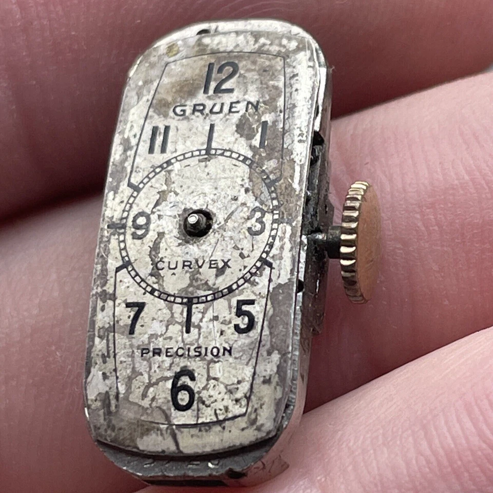 VTG Gruen Watch Co. 17 Jewels Precision Swiss Face And Movement - Image 2 of 4