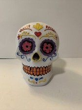 Resin 5” Sugar Skull decor. New