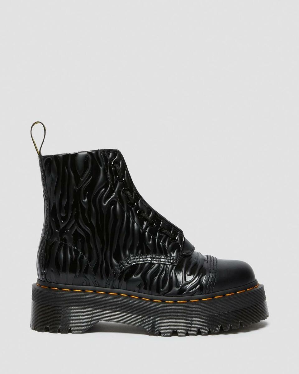【本日限り‼️】7900→7400円!Dr.Martens MONO 27㎝ Dr Martens Women's Sinclair Zebra Emboss Platform Quad Retro