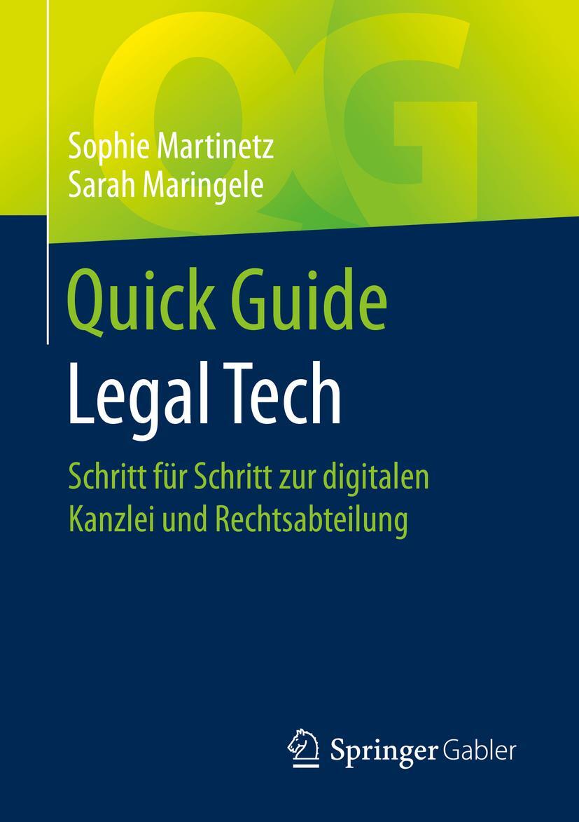 Thumbnail - Quick Guide Legal Tech Sarah Maringele 9783658285524