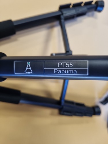 Mactrem Papuma pt55 Reise Kamerastativ Leichtes Aluminium Blau ,,# - Bild 2 von 4