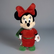 Natale Disney Minnie Mouse Ballerina Peluche Gioco Musica Spostamento Laterale Stepper 13"