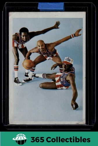 1971 Fleer Cocoa Puffs Harlem Globetrotters Meadowlark Lemon #70
