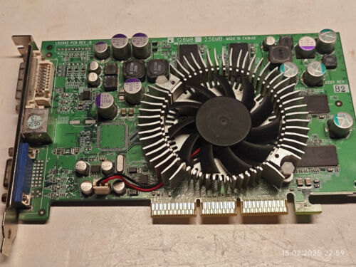 128Bit AGP 3D CARD Leadtek WinFast A360 Rev B2 NVIDIA Geforce FX 5700 128 MB DDR - Picture 3 of 13