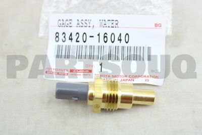 8342016040 Genuine Toyota GAGE ASSY, OIL TEMPERATURE SENDER 83420