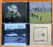 Joni Mitchell 4 CD Lot: Hits/Both Sides Now/C...