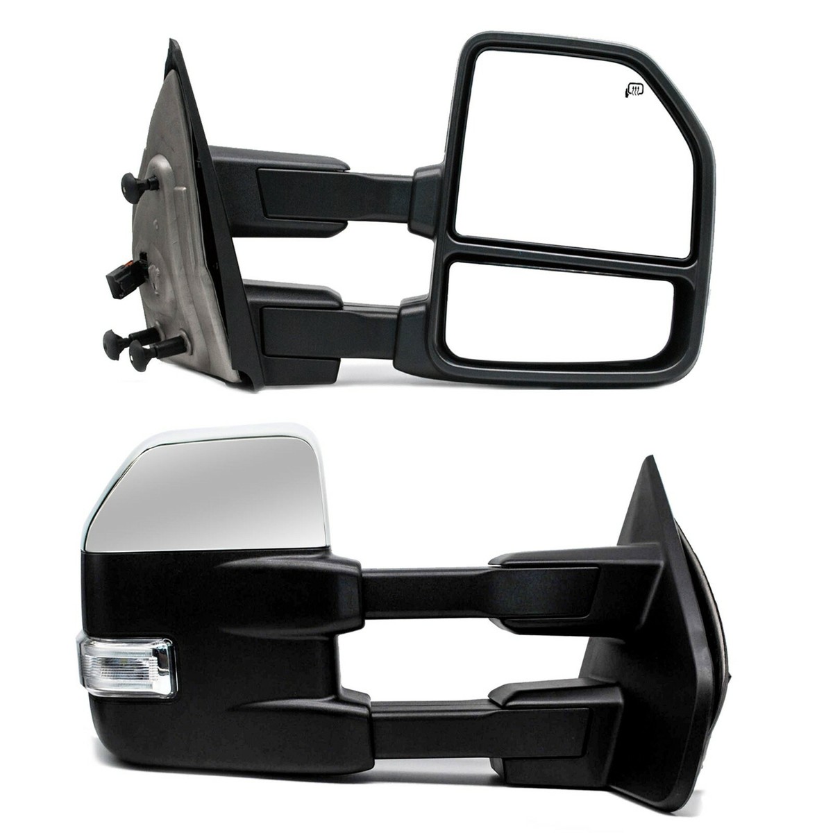 Driver Side Mirror Driver Side Power Heated Tow Mirror For 2007-2014 - Foto 3