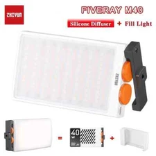 ZHIYUN FIVERAY M40 40W Mini LED Handheld Pocket Video Light Photography+Diffuser
