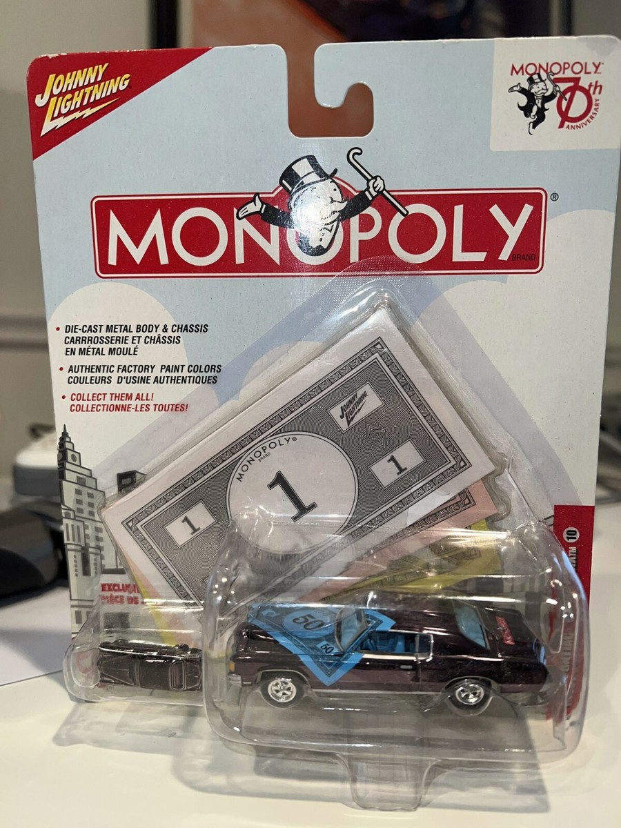 Johnny Lightning Monopoly ミニカー 2個セット NEW Johnny Lightning Monopoly Free Parking '60 VW Van/Bus +