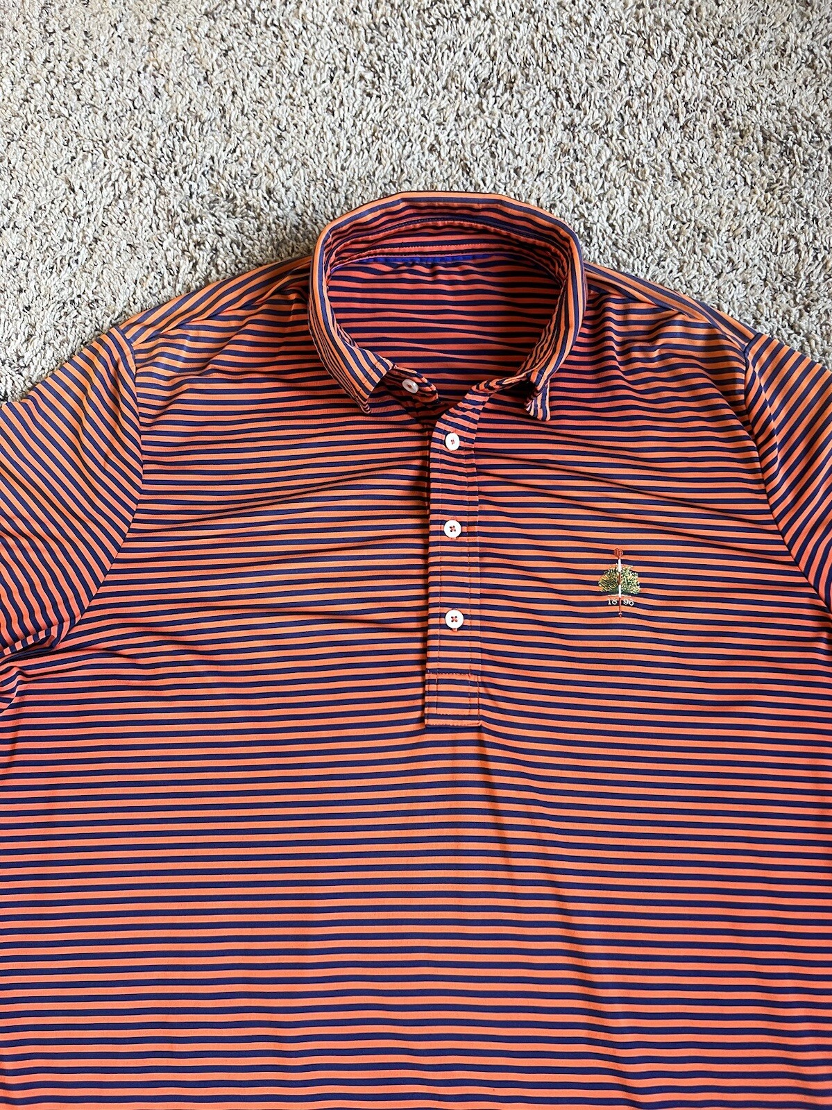 RLX Ralph Lauren Golf Polo Shirt Medium Merion Golf Club Pennsylvania