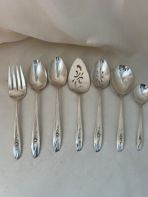 SILVER TULIP ディナーセット 8名用サーバー付き48本組 Rare SILVER TULIP Silverplate by International Silver - 6