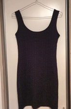 Black stretch body dress SIZE-S-M
