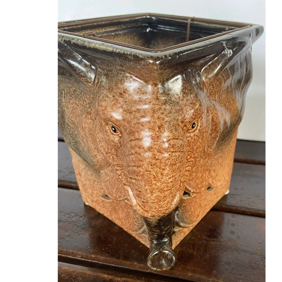 Elephant Candle Holder Lantern - Image 2 of 4