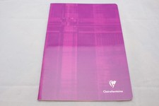 Clairefontaine Staplebound Notebook 8" X 11" Graph Purple