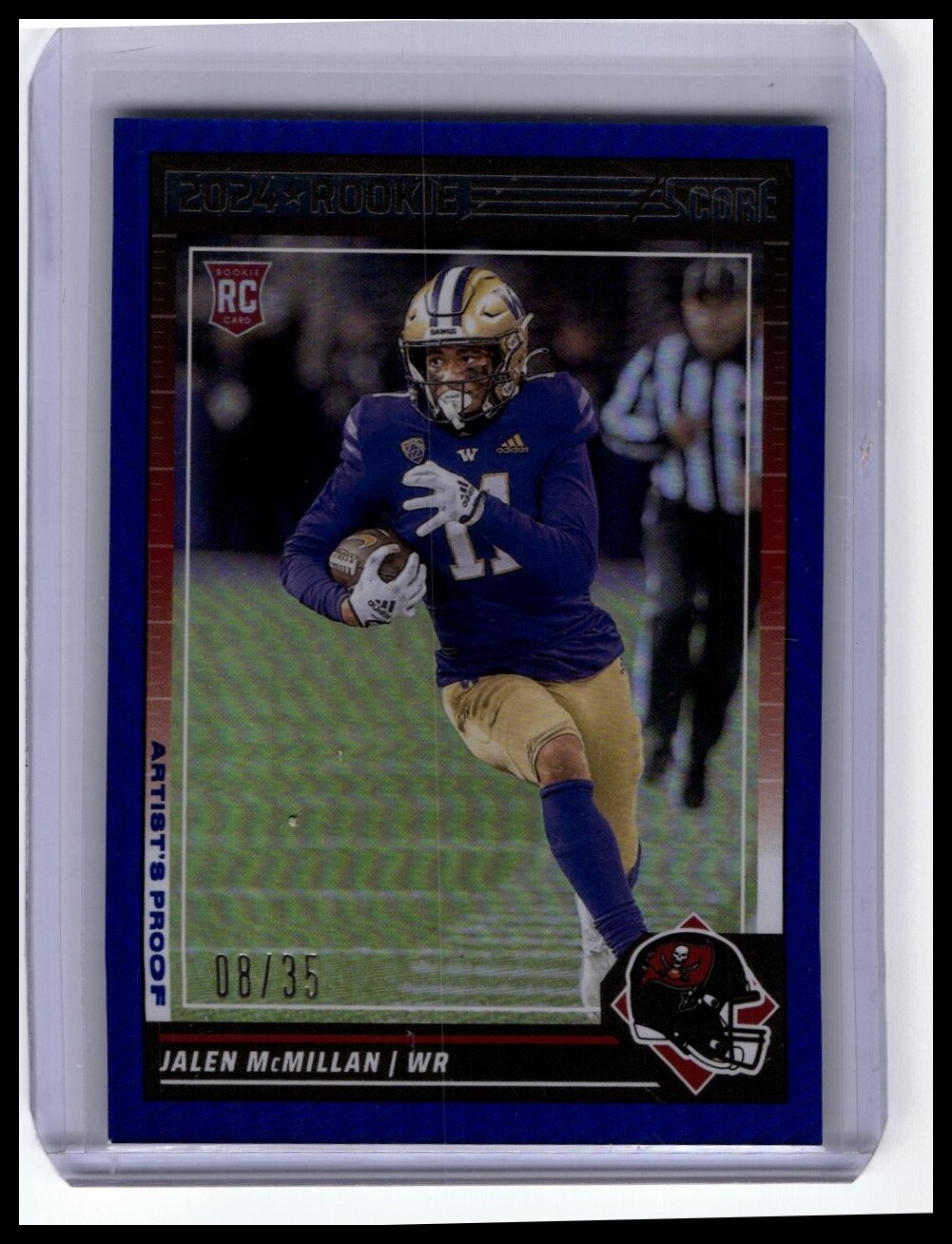 2024 Score #380 Jalen McMillan Artist's Proof #/35