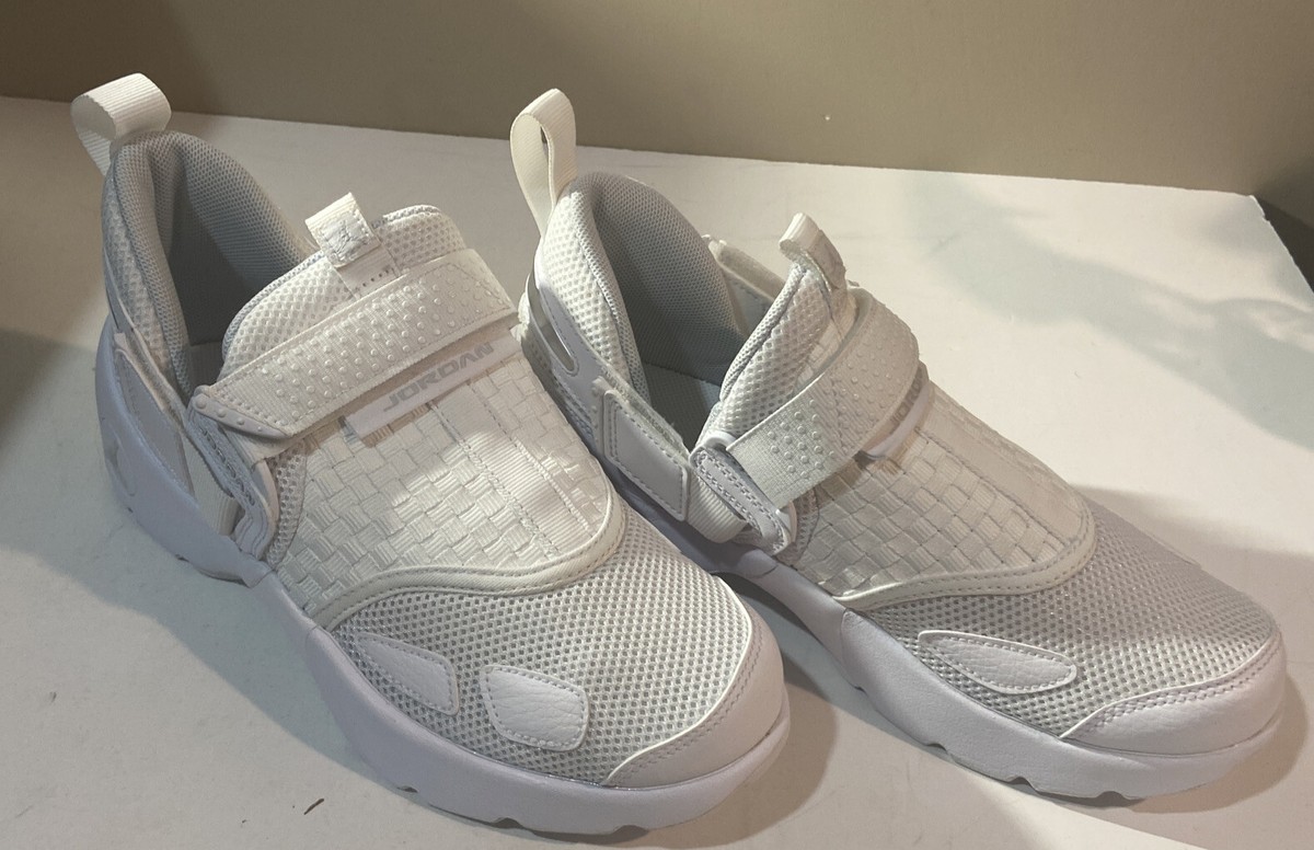 Air Jordan Trunner LX BG # 897996 100 Triple White SZ 5Y | eBay