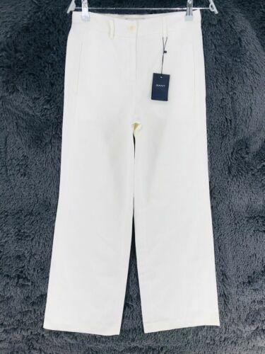 Pantalon fluide blanc neuf taille 40 marque Ikone Paris modèle Dalida