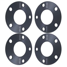 (4) 5mm Flat Hubcentric Wheel Spacers 5x4.5 Bolt Pattern 67.1mm CNC Machined