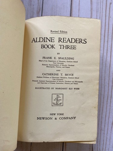 Lot Set of 5 Antique The Aldine Readers One Two Three Four Five Rev Ed 1916-1920 - Picture 6 of 9