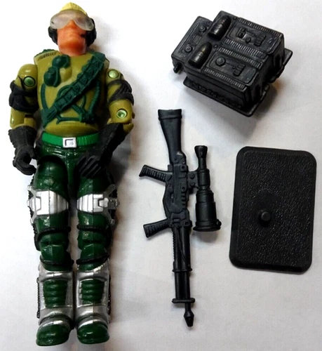 Hasbro 2001  Gi Joe Spy Troops Mirage 4"   w/Accessories & stand