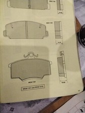 MDB1150 BRAKE PADS AUDI  80 FRONT