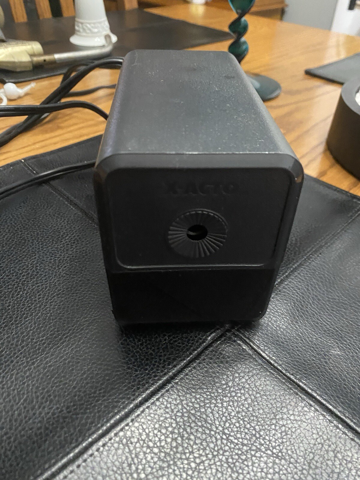 Boston Electric Pencil Sharpener Model 18 Vintage Made In USA Tested Works