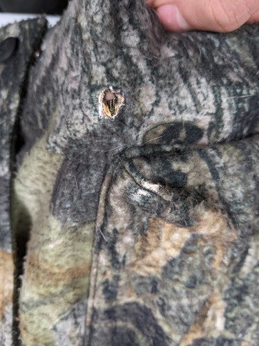 Browning Mossy Oak Breakup Camo Hydro Suede Gore-Tex Insulated Hunting Coat Flaw - Picture 6 of 14