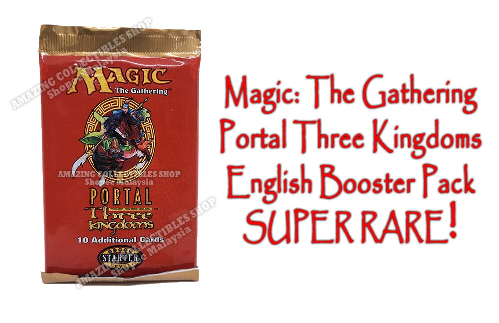 Magic: The Gathering Portal Three Kingdoms Sealed Collectible Card Game Packs for sale - eBay Magic: The Gathering Portal Three Kingdoms Sealed Collectible Card Game Packs for sale - eBay