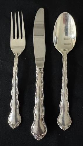 VERY RARE Vintage Reed & Barton Tara Sterling Youth Child 3 Piece Set EXCELLENT!