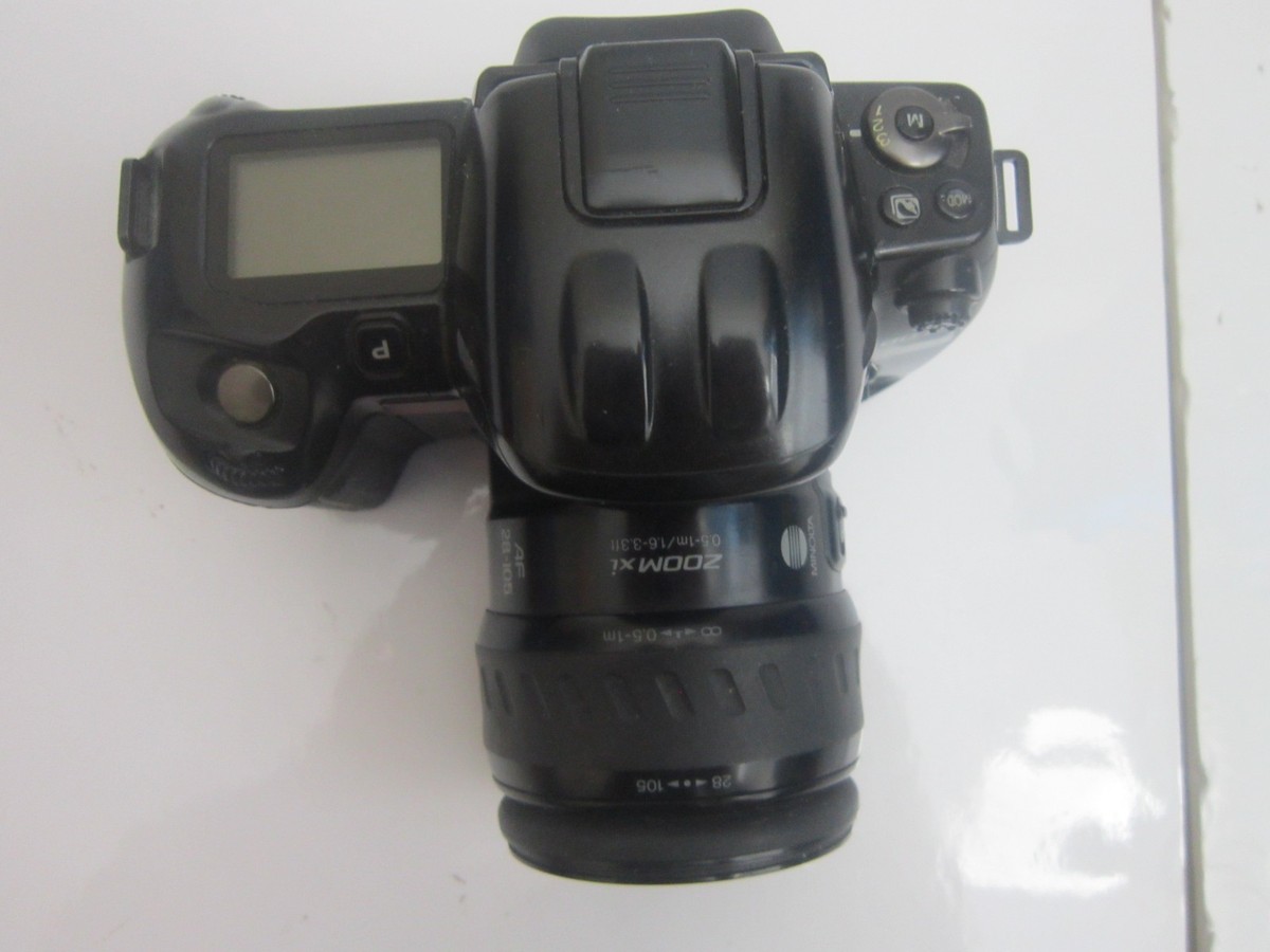 Minolta 807si 35mm Film Camera with 28-105 Zoom XI Lens From JAPAN