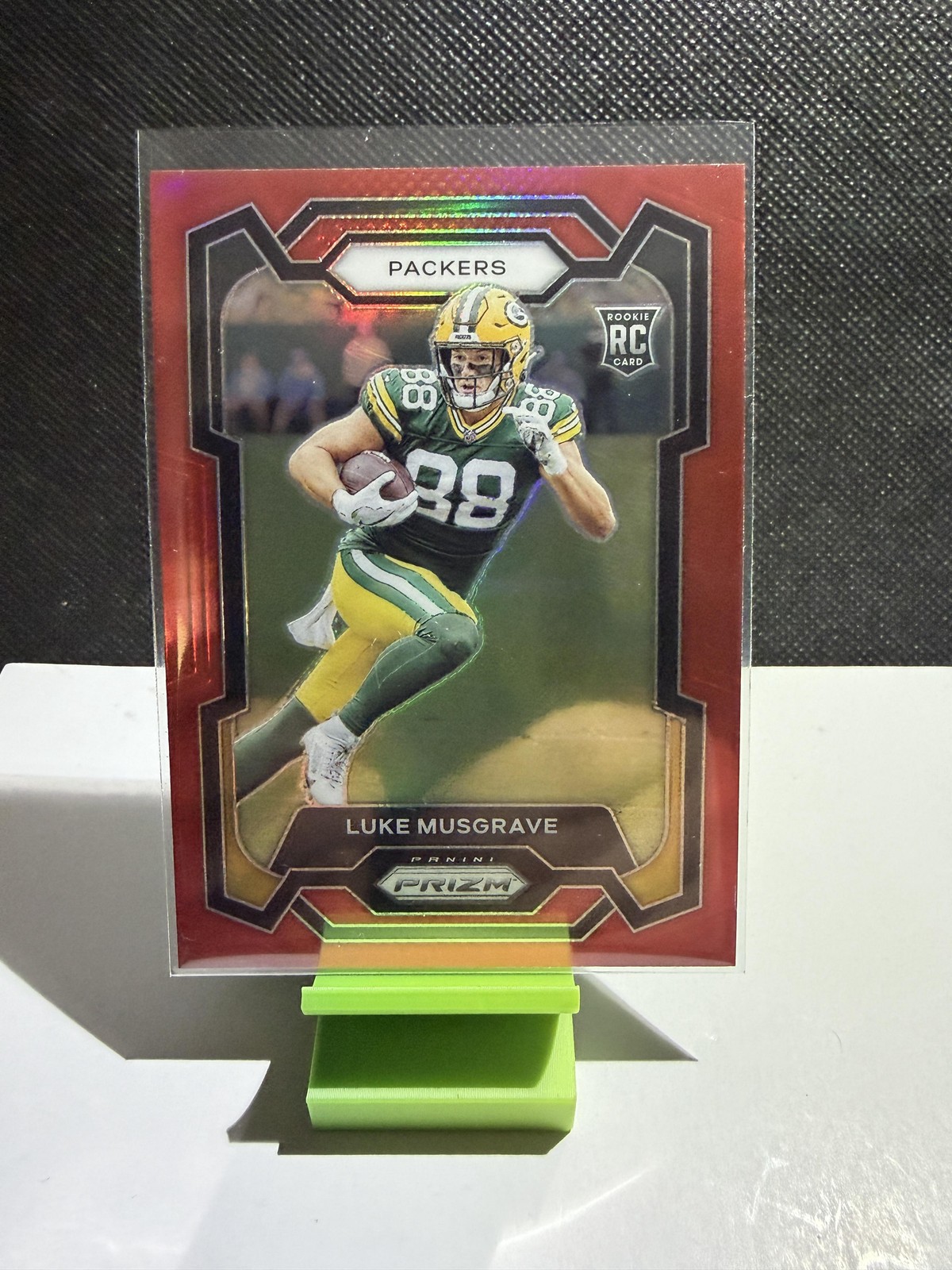 2023 Panini Prizm #337 Luke Musgrave rookie retail red ssp