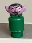 Vintage Fisher Price Little People Sesame Street The Count Figure