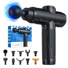 Best Massage Gun Deep Tissue Percussion Massager for Pain Relief, Super Quiet