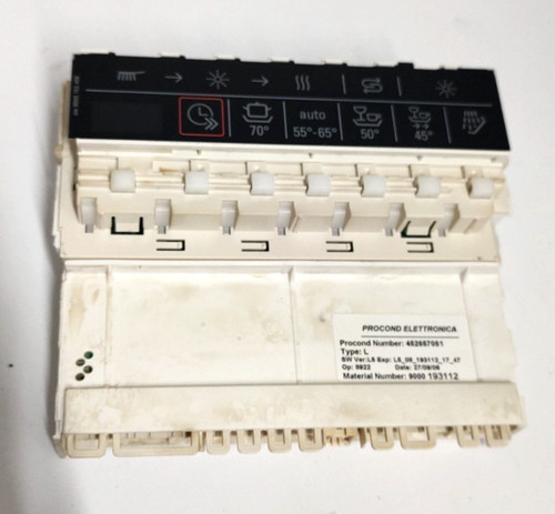 Siemens SE55M580EU Geschirrspüler-Programmsteuergerät 9000193112 452657051