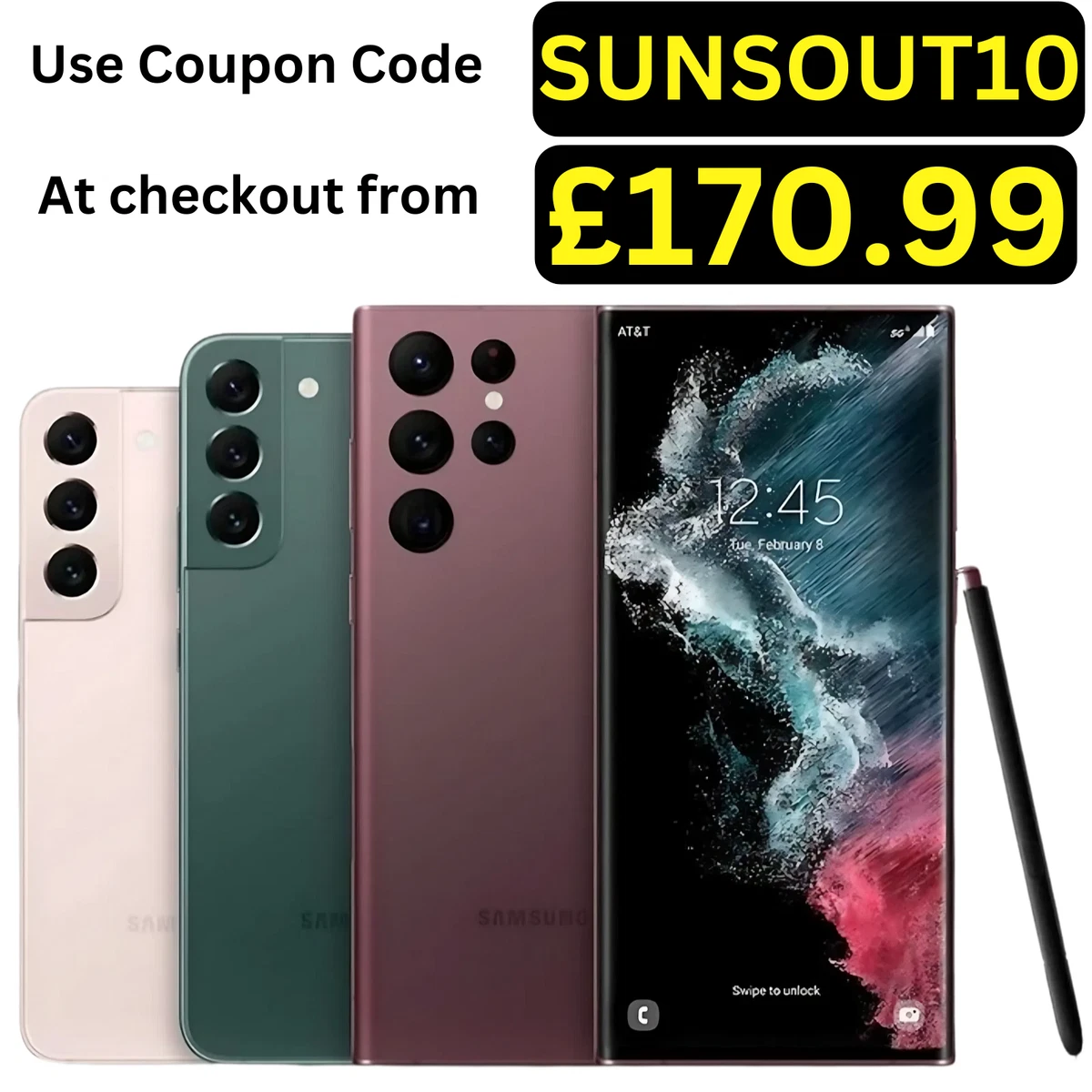 Samsung Galaxy S22 Ultra 128GB for sale | eBay UK