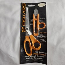 Fiskars "Original 8" Lightweight Finnish Design Short-Cut Scissors 1970s SEALED