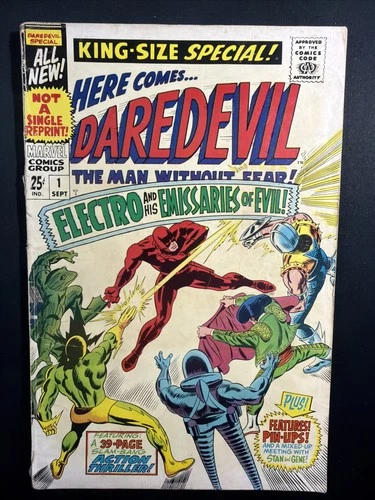 Daredevil King Size Special #1 1st Print Vintage Marvel Comics Good *A14