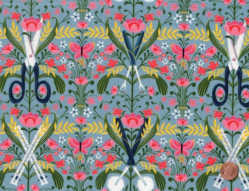 Cori Dantini's MAGIC MAKERS, 100% Cotton Fabric, 10 Prints 1/2 Yard each + PANEL - Picture 6 of 12