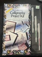 VTG The Lettershop Calligraphy Project Kit Deluxe Edition 1998 NEW