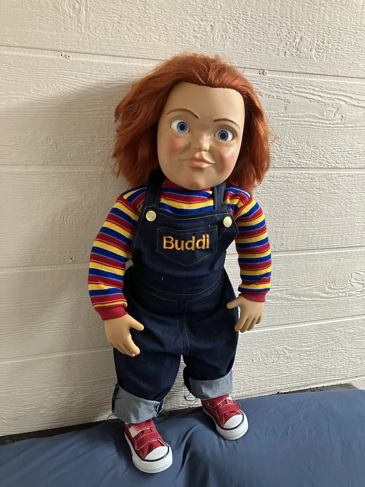 Muñeco Chucky Buddy frases parlantes tamaño real, 30" pulgadas de alto Foto 3 de 3