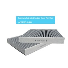 2x Carbonized Cabin Air Filter For Lexus Rx350 Camry Prius 87139-0e040 Us Stock 2x Carbonized Cabin Air Filter For Lexus Rx350 Camry Prius 87139-0e040 Us Stock