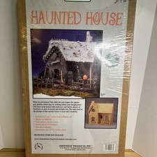 VTG Greenleaf Haunted House Dollhouse Kit 166...