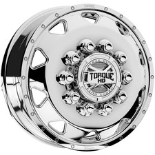 Torque Hd Tw643 Haulin Dually 19.5x6 10x225 Polished-front Wheel Rim 19 Inch