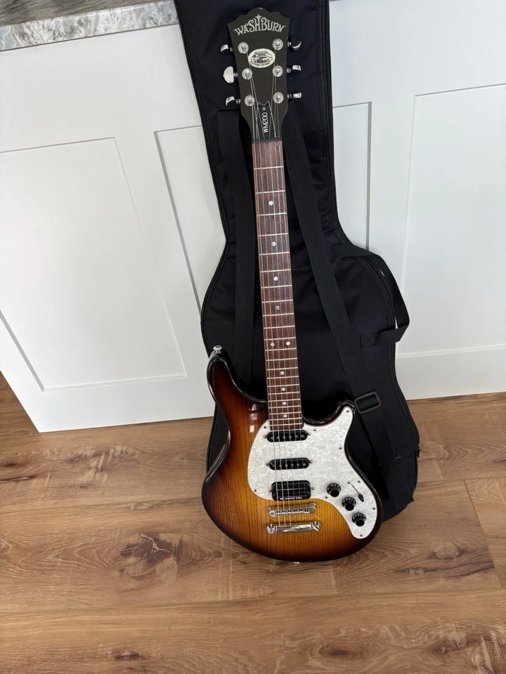 Washburn Custom Shop USA Wm200 Electric Guitar Tobacco burst - Image 2 of 4