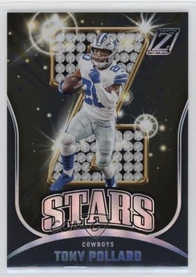 2023 Panini Zenith Z-Stars Tony Pollard #17 0f5e