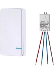 Thinkbee Wireless Switch, 80~275V Remote Light Switch Kit, Quick Create or RF Up
