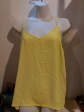 Atmosfera. Canotta leggera giallo/verde brillante.  Taglia 14