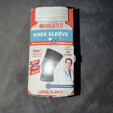 Medicated Compression Knee Sleeve Large/XLarge
